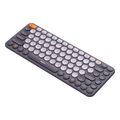 baseus k01a wireless tri mode keyboard bluetooth 24ghz frosted gray extra photo 4