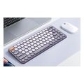 baseus k01a wireless tri mode keyboard bluetooth 24ghz frosted gray extra photo 7