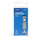 savio ak 72 sd card reader usb c usb a 20 micro usb 3in1 extra photo 4