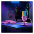 razer seiren v3 chroma quartz rgb usb condenser microphone gain limiter build in shock absor extra photo 5