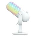 razer seiren v3 chroma white rgb usb condenser microphone gain limiter build in shock absorb extra photo 4