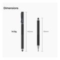 spigen universal stylus pen black extra photo 4