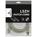 cablexpert s ftp cat 6a lszh patch cord grey 2 m pp6a lszhcu 2m extra photo 1