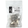 cablexpert shielded modular plug 30u gold plated 10 pcs per bag plug5sp 10 extra photo 1