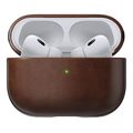 nomad leather case brown for airpods pro 2 extra photo 1