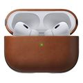 nomad leather case english tan for airpods pro 2 extra photo 1