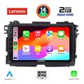 digital iq lvd 2201 cpa 9inc multimedia tablet for honda hrv mod 2015 2021 extra photo 1