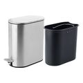 estia xartodoxeio mpanioy slim soft close 5lt mat inox 02 5542 extra photo 4