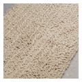 estia tapeto mpanioy shaggy 80x50cm polyestera taupe 02 20750 extra photo 1