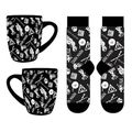 pyramid harry potter dark mark female mug sock set extra photo 2