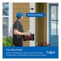 tp link tapo c410 smart wire free indoor outdoor security camera extra photo 4