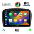 digital iq rsb 1427 cpa 9inc multimedia tablet for mercedes sl r230 facelift mod 2006 2012 extra photo 1