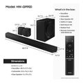 samsung hw q990d soundbar 1114 channels black 2024 q series extra photo 2