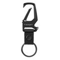 spigen carabiner with keyring 1 pack black extra photo 1