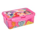 disney princess bold rectangular food container with removable compartments 1190ml extra photo 1