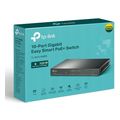 tp link tl sg1210mpe 10 port gigabit easy smart switch with 8 port poe  extra photo 2