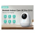 smart home security camera botslab 2e pro c213 wi fi 2k indoor white extra photo 1