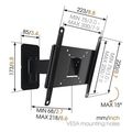 vogel s ma2030 full motion tv wall mount extra photo 1