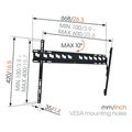 vogel s ma4000 fixed tv wall mount extra photo 1