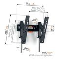 vogel s tvm 3213 tilting tv wall mount extra photo 1