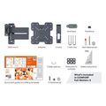 vogel s tvm 3243 full motion tv wall mount black extra photo 2