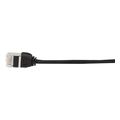 logilink patch cable cat6a tpe slimline black 05m extra photo 1