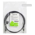 logilink patch cable cat6a tpe slimline black 05m extra photo 6