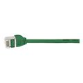 logilink patch cable cat6a tpe slimline green 05m extra photo 1