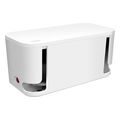 logilink outlet strip storage box w 4 safety 1 euro socket w 2x usb a 1x usb c white extra photo 1