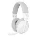 white shark triple mode wired wireless bt gaming headset wgh 2441 white grey falcon wg extra photo 2