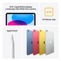 tablet apple mcm84 ipad 10th gen 2022 109 64gb wi fi blue extra photo 2