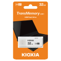 kioxia transmemory hayabusa u301 32gb usb30 flash drive white extra photo 2