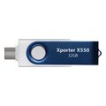 patriot xporter x550 32gb usb 32 flash drive dual interface type a type c ps32gx550aad extra photo 3