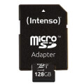 intenso 3423491 128gb micro sdxc uhs i premium class 10 sd adapter extra photo 1