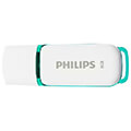 philips snow edition 8gb usb 20 flash drive spring green fm08fd70b 00 extra photo 1