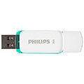 philips snow edition 8gb usb 20 flash drive spring green fm08fd70b 00 extra photo 2