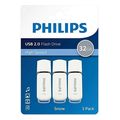 philips snow edition 32gb usb 20 flash drive shadow grey 3 pack fm32fd70e 00 extra photo 2