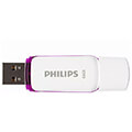 philips snow edition 64gb usb 20 flash drive magic purple fm64fd70b 00 extra photo 2