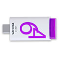 philips click series 64gb usb 32 type c flash drive otg magic purple fm64fd175b 00 extra photo 2