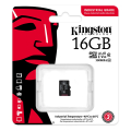 kingston sdcit2 16gbsp 16gb industrial micro sdhc uhs i class 10 u3 v30 a1 extra photo 2