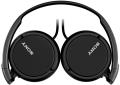 sony mdr zx110 b stereo headphones black extra photo 1