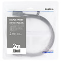 logilink cv0127 display port to hdmi cable 2m extra photo 2