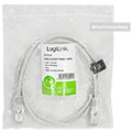 logilink cp1072s cat5e f utp patch cable econline 5m grey extra photo 1