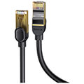 baseus ethernet rj45 10gbps cat 7 10m network cable black extra photo 2