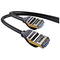 baseus ethernet rj45 10gbps cat 7 10m network cable black extra photo 3