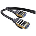 baseus ethernet rj45 10gbps cat 7 15m network cable black extra photo 2