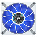 corsair co 9050128 ww fan ml120 elite airguide white blue led extra photo 1