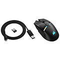 corsair ch 931a011 eu darkstar wireless rgb mmo gaming mouse black extra photo 5