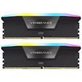 ram corsair cmh32gx5m2e6000c36 vengeance rgb black 32gb 2x16gb ddr5 6000mt s cl36 intel xmp dual extra photo 1