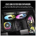 corsair co 9051017 ww rx120 icue link rgb expansion fan 120mm black extra photo 1